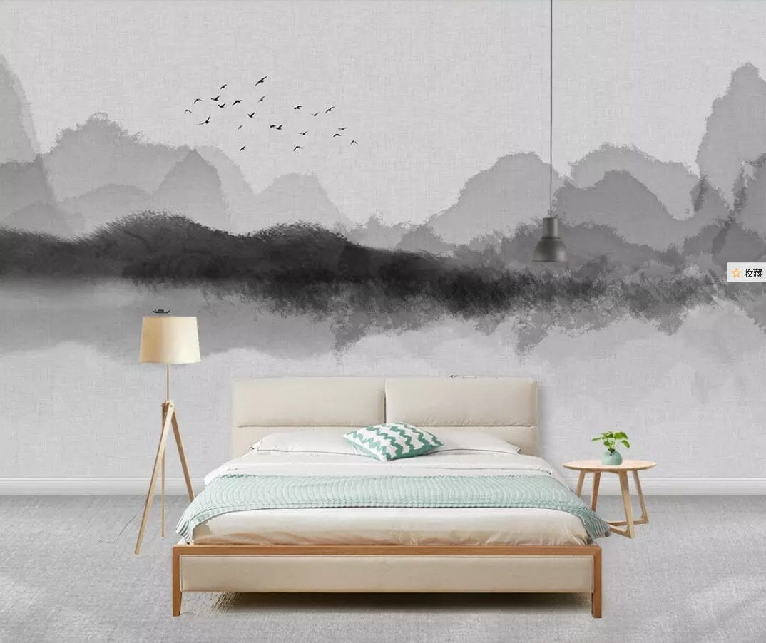 3D Grey Valley 2386 Wall Murals Wallpaper AJ Wallpaper 2