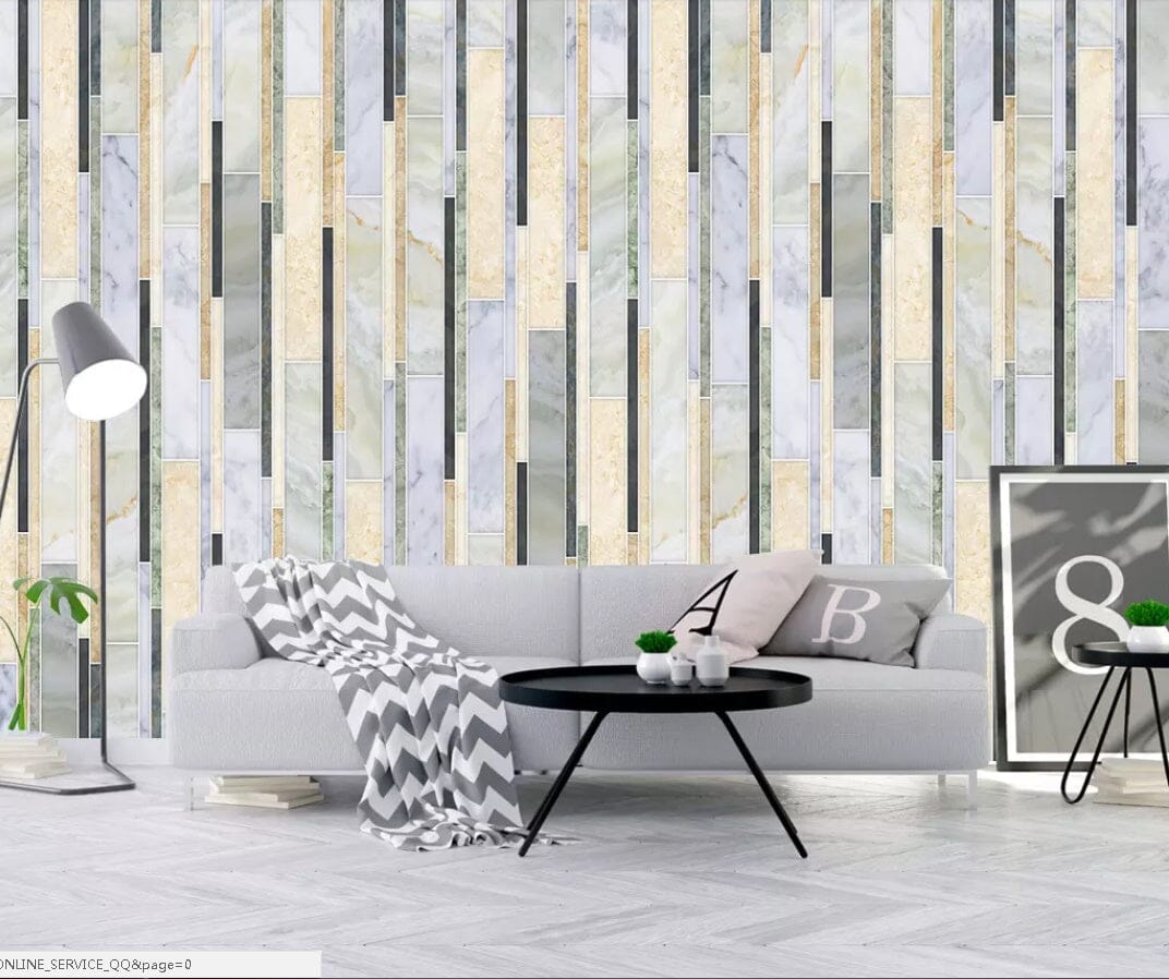 3D Color Stripes 2326 Wall Murals Wallpaper AJ Wallpaper 2