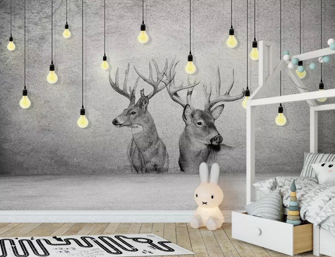 3D Elk 1415 Wall Murals Wallpaper AJ Wallpaper 2