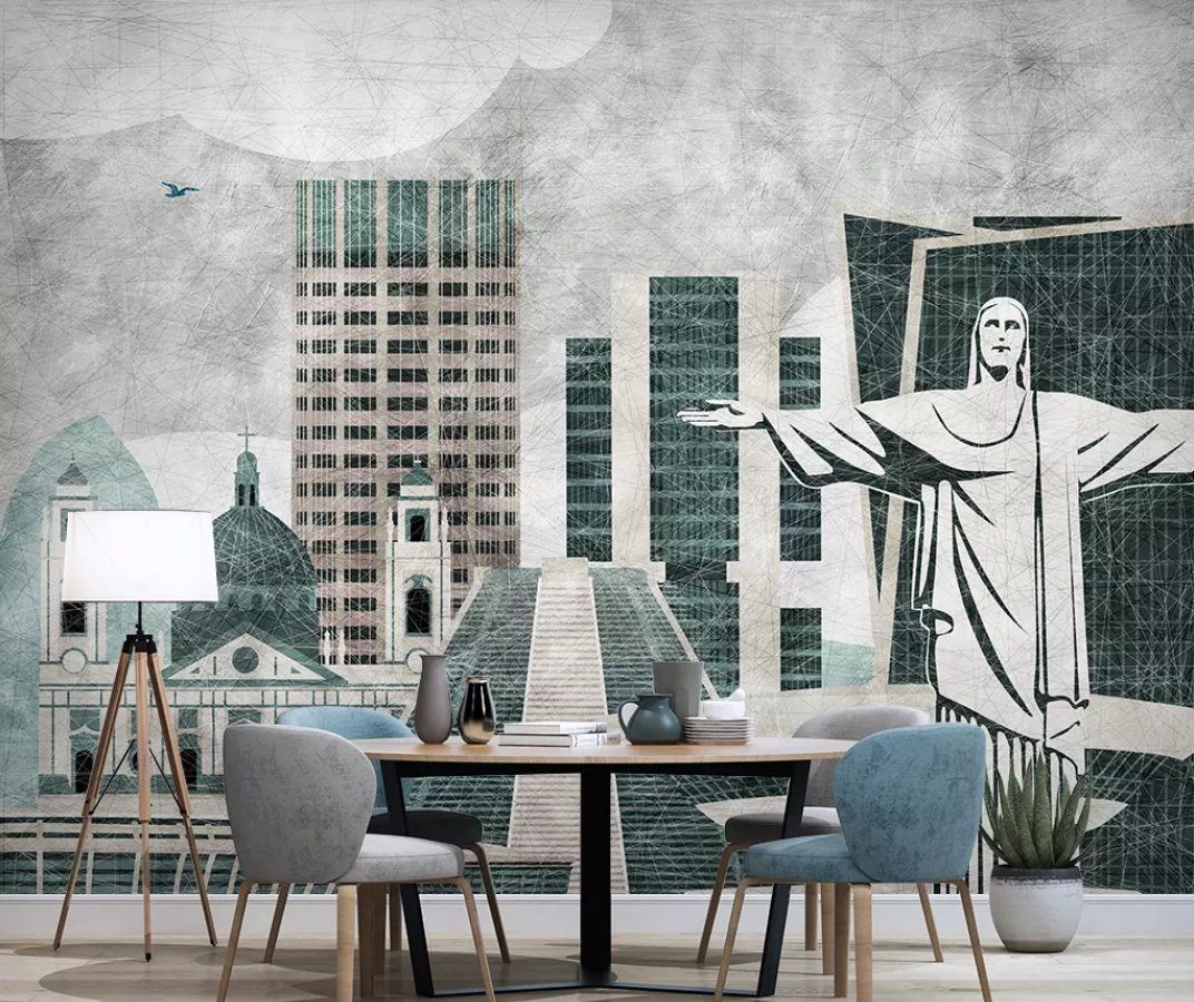 3D City Idol 502 Wall Murals Wallpaper AJ Wallpaper 2