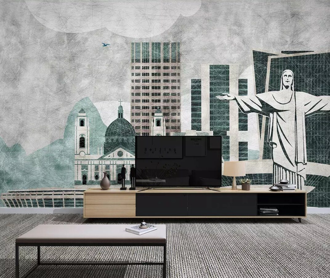 3D City Idol 502 Wall Murals Wallpaper AJ Wallpaper 2