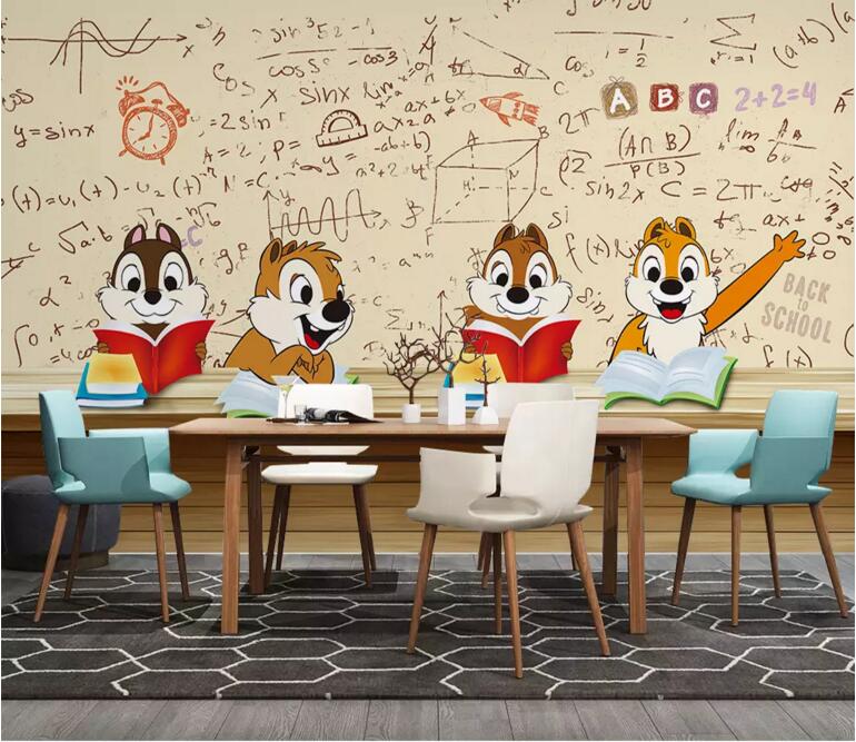 3D Squirrel 1327 Wall Murals Wallpaper AJ Wallpaper 2