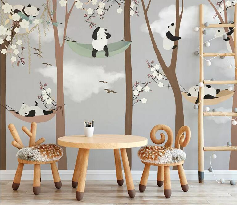 3D Cute Bear 684 Wall Murals Wallpaper AJ Wallpaper 2