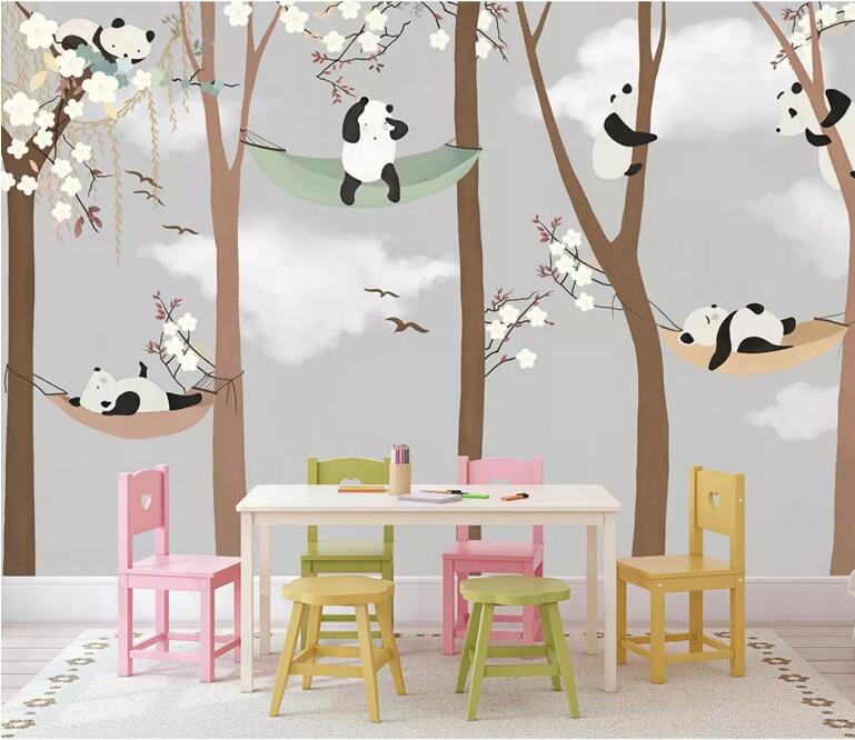 3D Cute Bear 684 Wall Murals Wallpaper AJ Wallpaper 2
