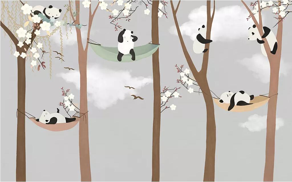 3D Cute Bear 684 Wall Murals Wallpaper AJ Wallpaper 2