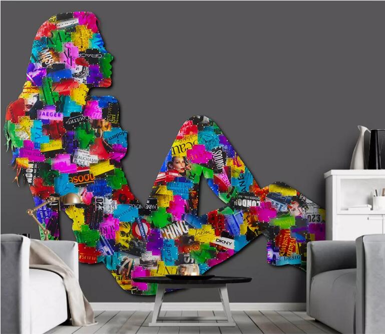 3D Pretty Lady 1306 Wall Murals Wallpaper AJ Wallpaper 2