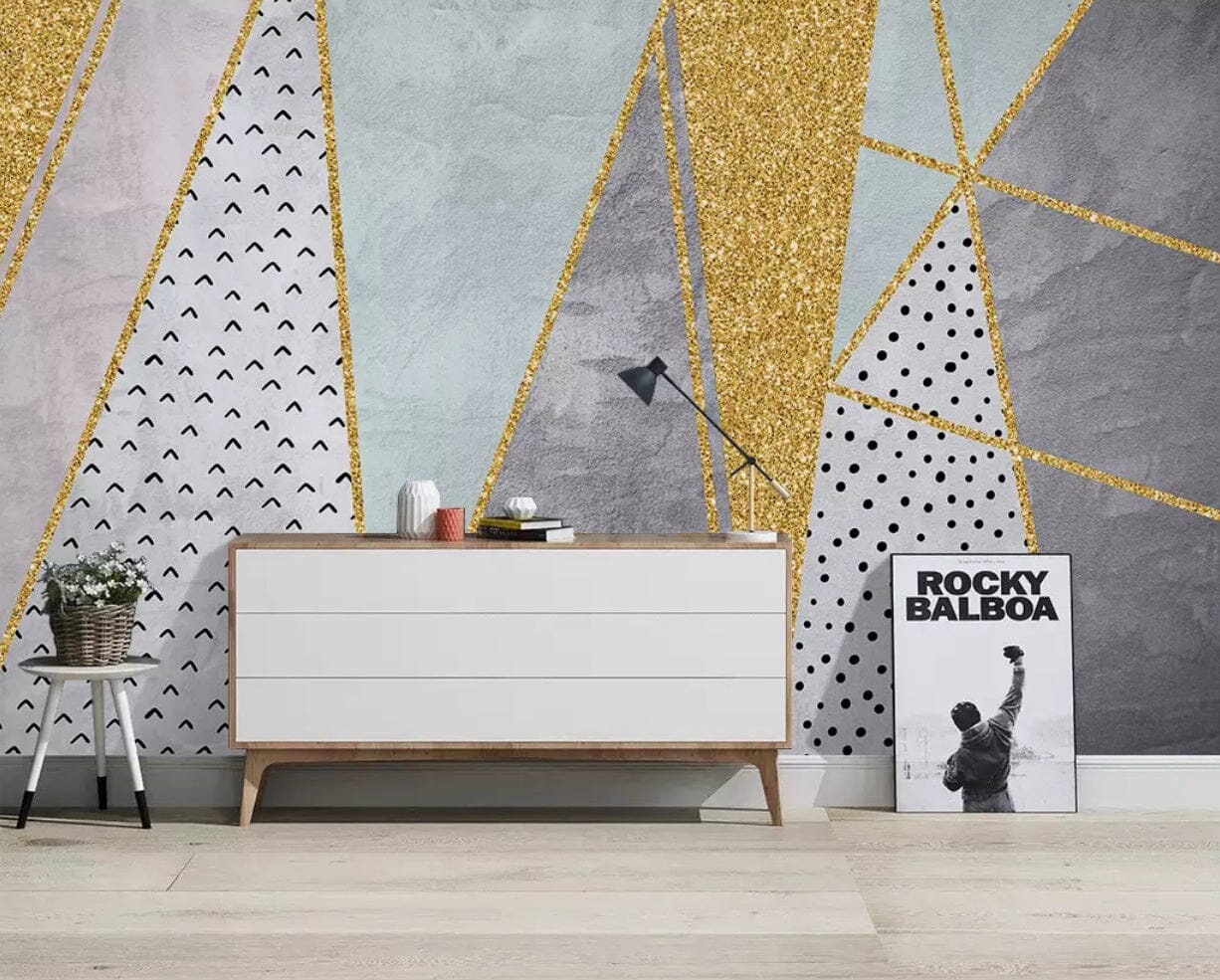 3D Geometric Patterns 2442 Wall Murals Wallpaper AJ Wallpaper 2