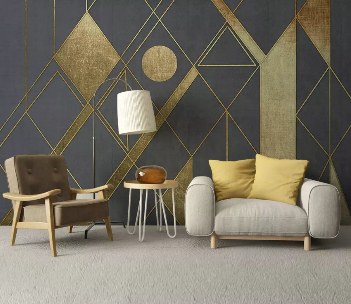 3D Geometric Patterns 430 Wall Murals Wallpaper AJ Wallpaper 2