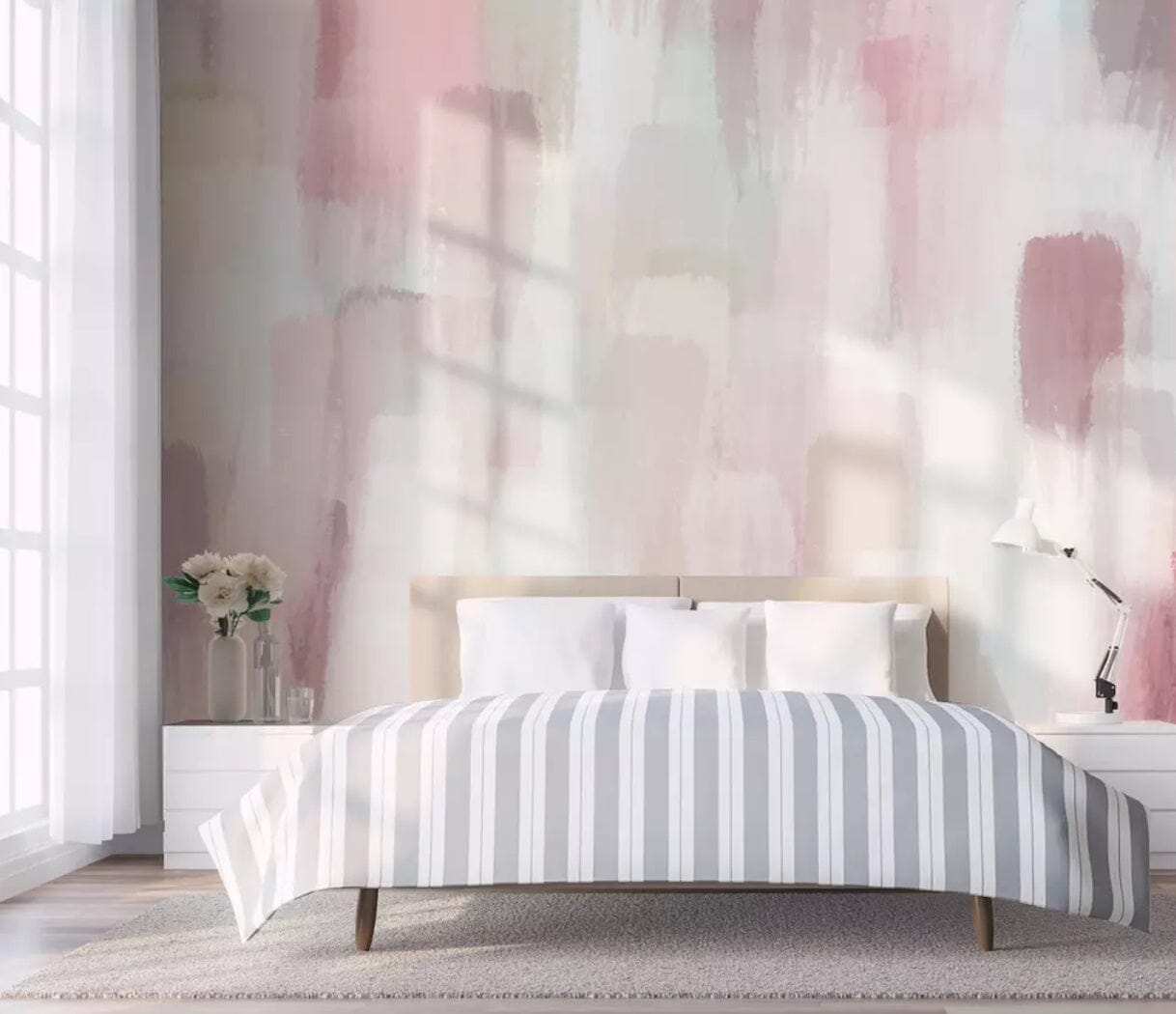 3D Pink Graffiti 2443 Wall Murals Wallpaper AJ Wallpaper 2