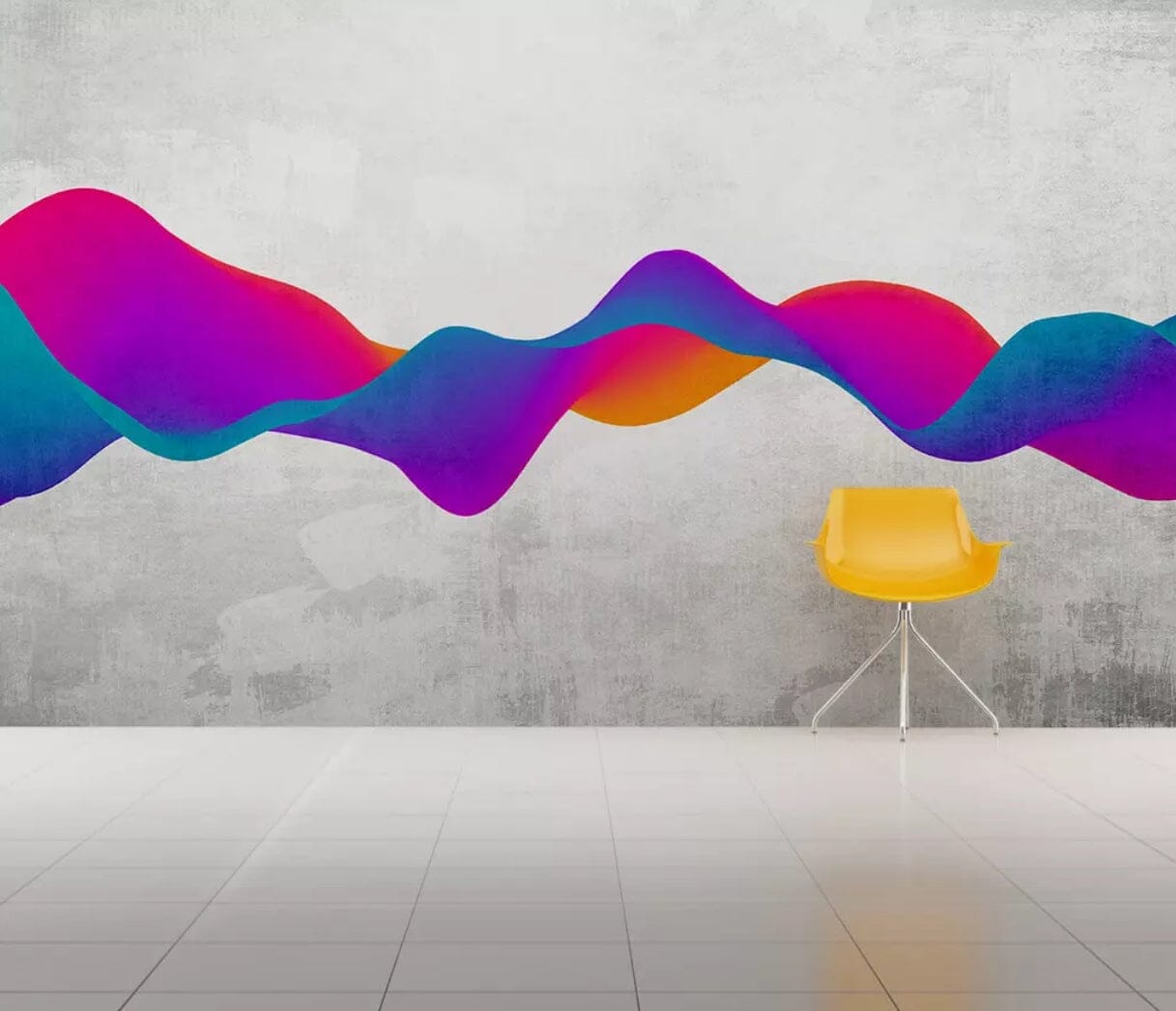 3D Purple Wave 1695 Wall Murals Wallpaper AJ Wallpaper 2