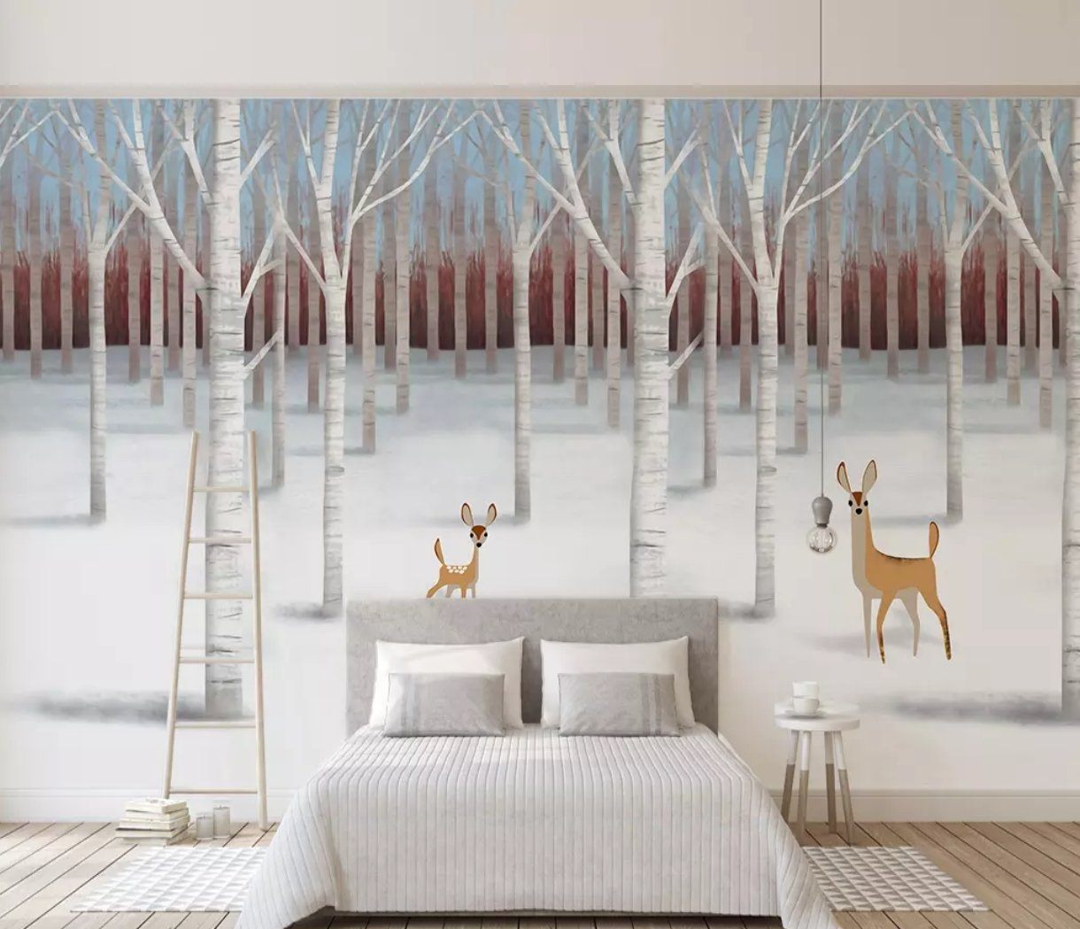 3D Fawn 1321 Wall Murals Wallpaper AJ Wallpaper 2