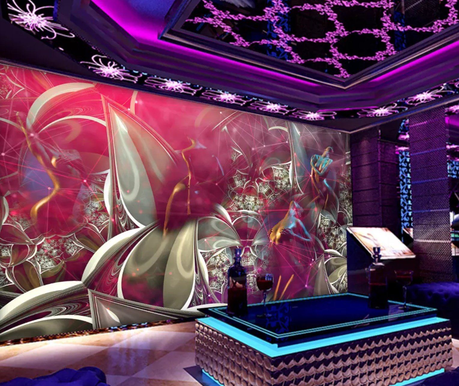 3D Abstract Petals 2307 Wall Murals Wallpaper AJ Wallpaper 2