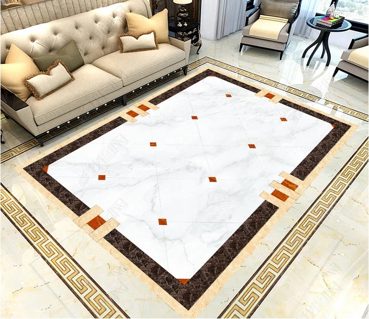 3D Color Stripe WG586 Non Slip Rug Mat Mat AJ Creativity Home