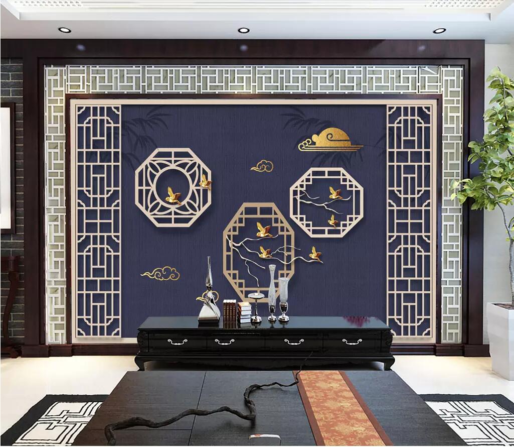 3D Patchwork Pattern 1696 Wall Murals Wallpaper AJ Wallpaper 2