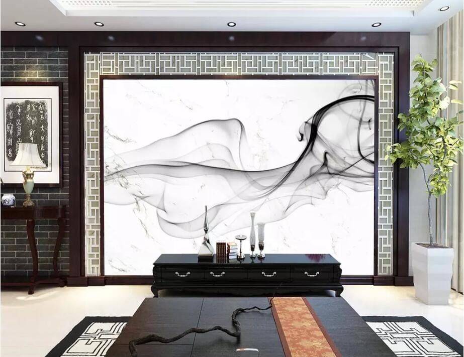 3D Black Graffiti 2689 Wall Murals Wallpaper AJ Wallpaper 2