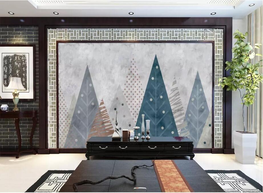 3D Colored Leaves 1659 Wall Murals Wallpaper AJ Wallpaper 2
