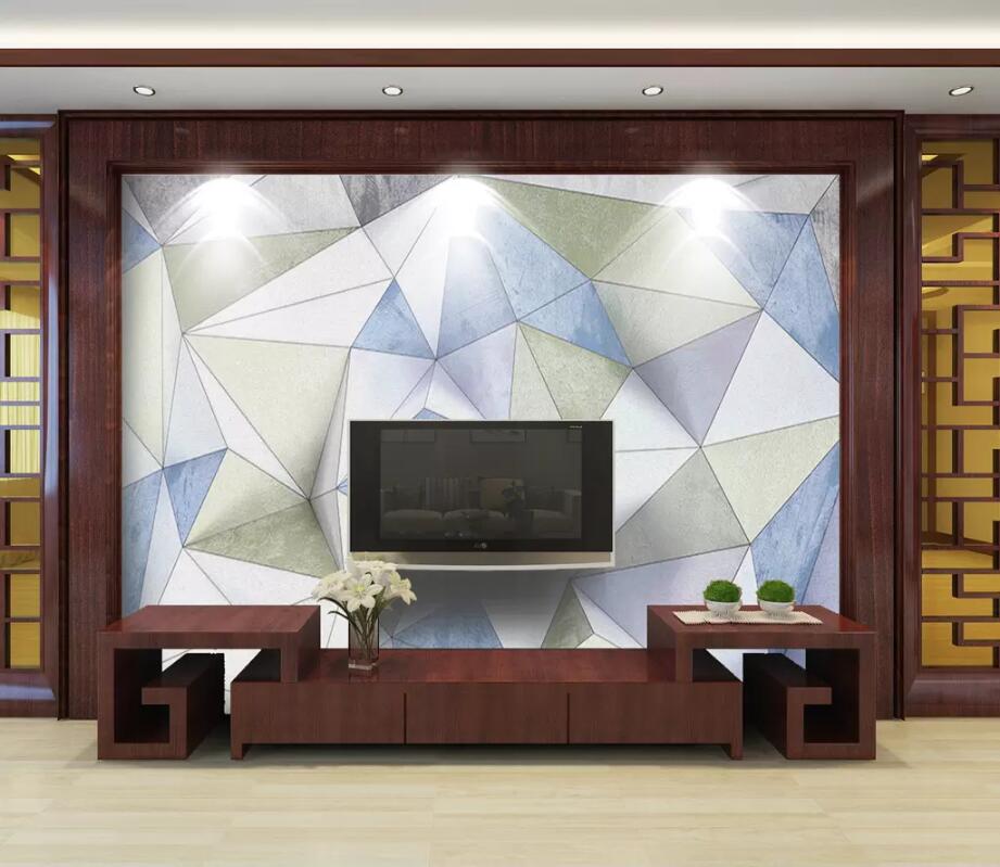 3D Colored Diamond 1653 Wall Murals Wallpaper AJ Wallpaper 2