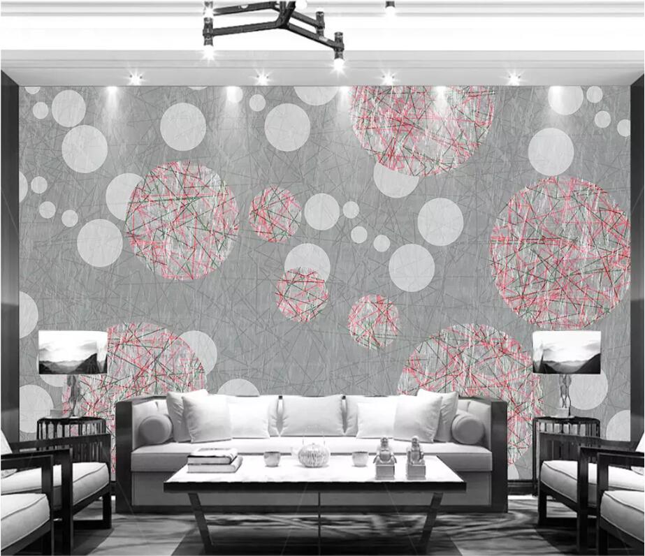 3D Colored Circle 1342 Wall Murals Wallpaper AJ Wallpaper 2