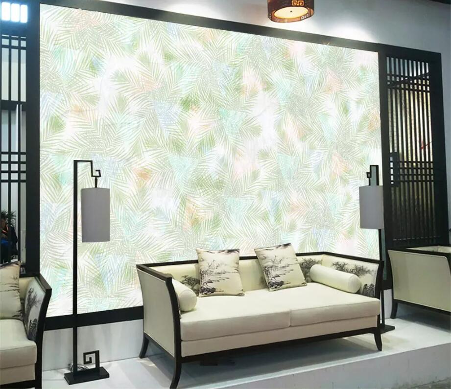 3D Green Lines 1318 Wall Murals Wallpaper AJ Wallpaper 2