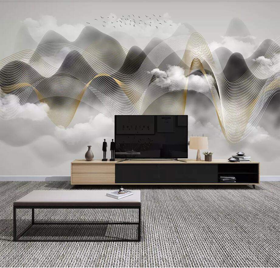 3D White Clouds 1824 Wall Murals Wallpaper AJ Wallpaper 2