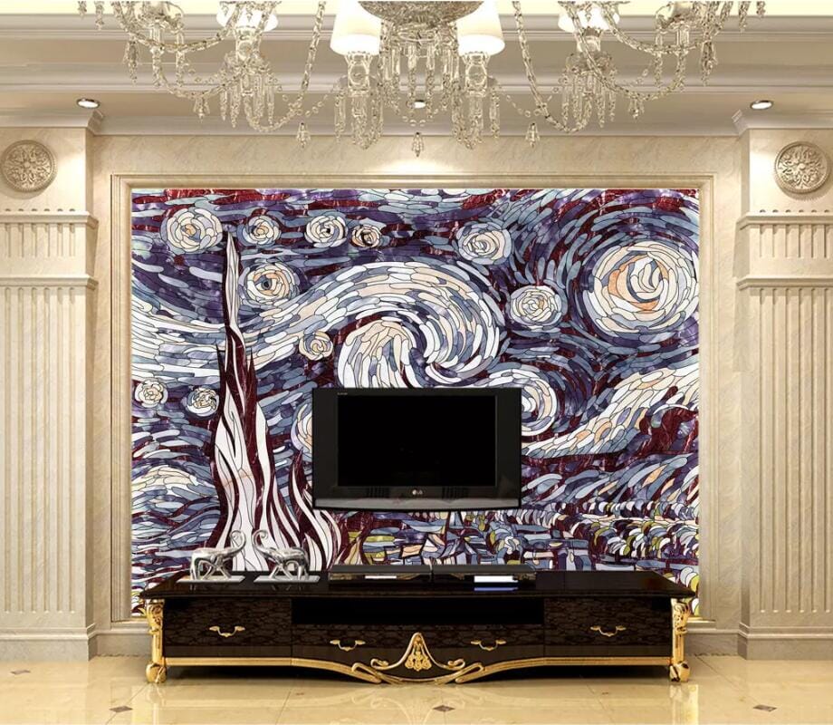 3D Cloud Tree 2796 Wall Murals Wallpaper AJ Wallpaper 2