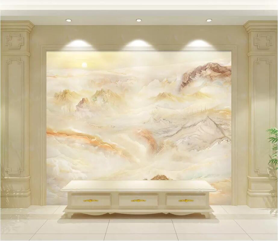 3D Yellow Valley 2518 Wall Murals Wallpaper AJ Wallpaper 2