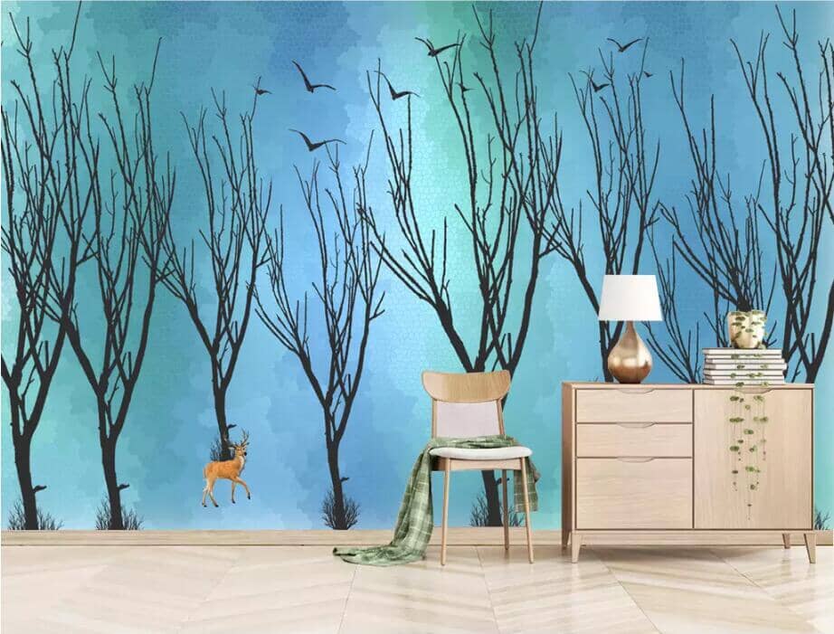 3D Dead Tree 2746 Wall Murals Wallpaper AJ Wallpaper 2