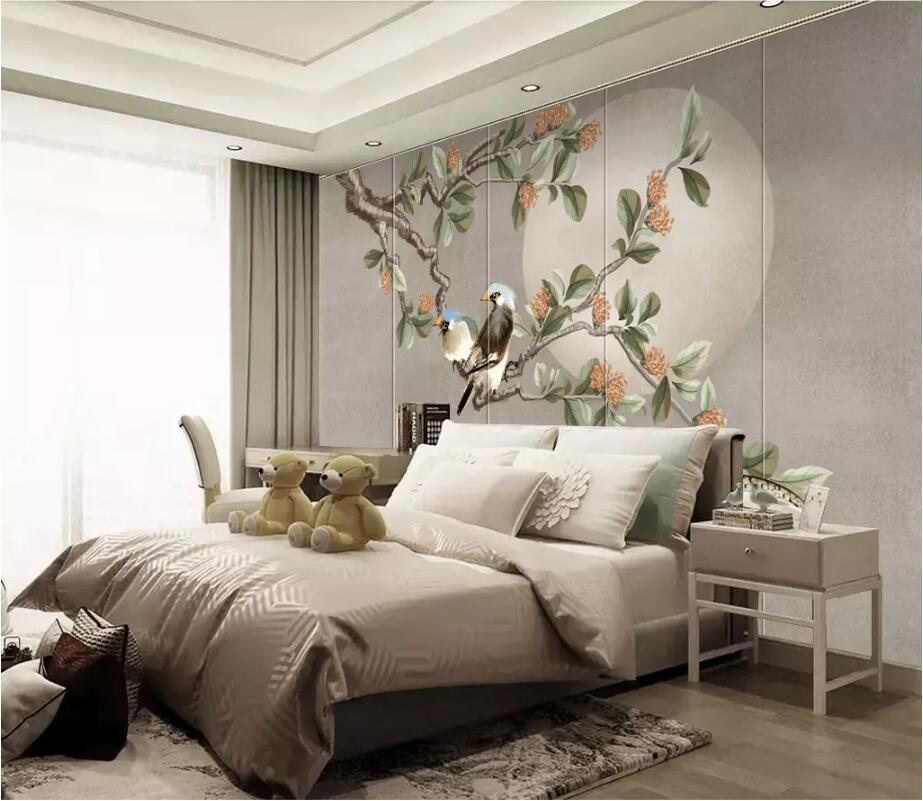 3D Tree Branch 1831 Wall Murals Wallpaper AJ Wallpaper 2