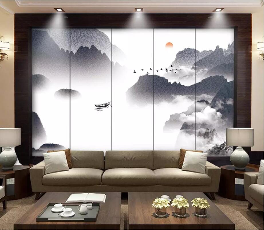 3D Valley River 2756 Wall Murals Wallpaper AJ Wallpaper 2