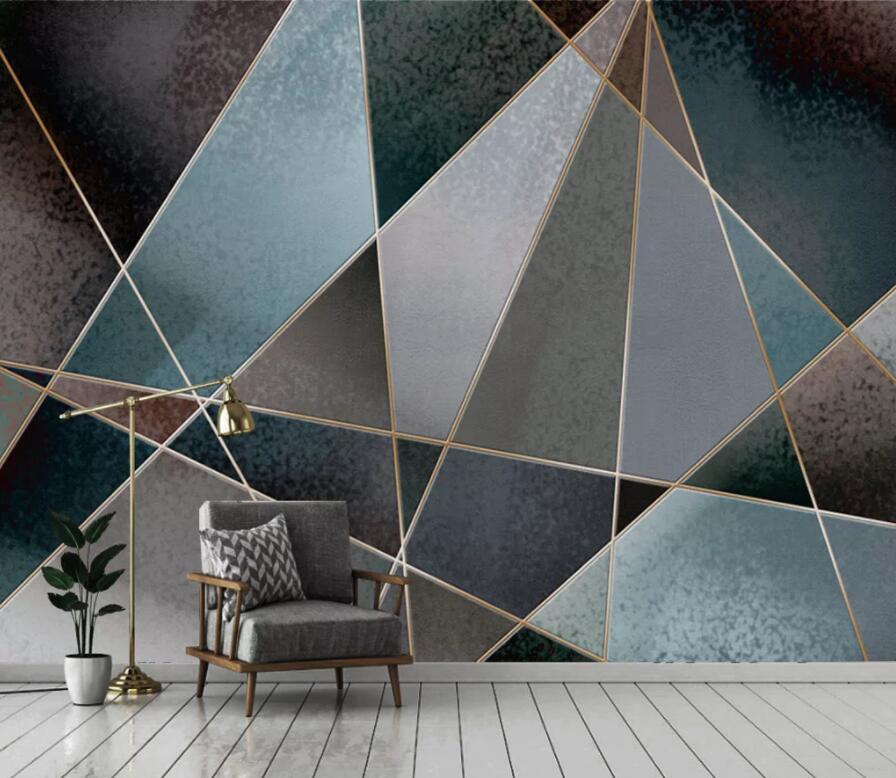 3D Geometric Patterns 1472 Wall Murals Wallpaper AJ Wallpaper 2