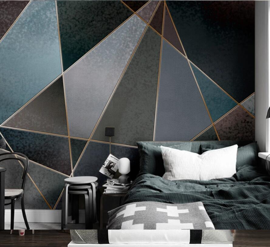 3D Geometric Patterns 1472 Wall Murals Wallpaper AJ Wallpaper 2