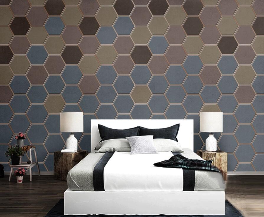 3D Diamond Pattern 1407 Wall Murals Wallpaper AJ Wallpaper 2
