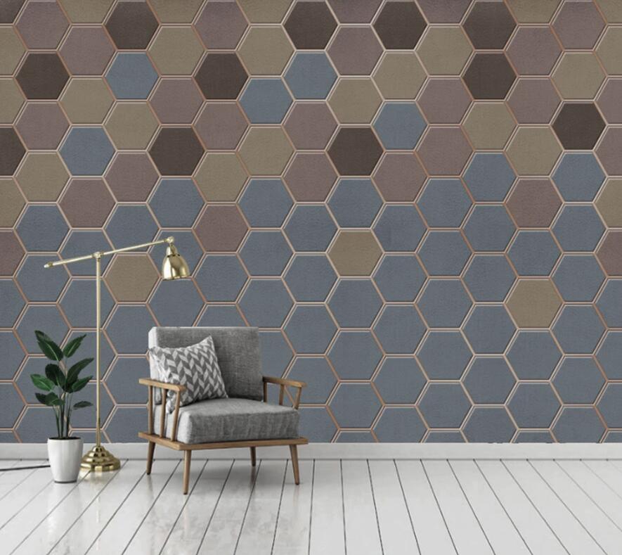 3D Diamond Pattern 1407 Wall Murals Wallpaper AJ Wallpaper 2