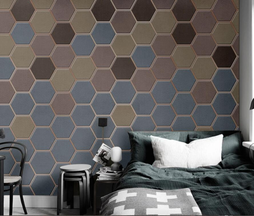 3D Diamond Pattern 1407 Wall Murals Wallpaper AJ Wallpaper 2