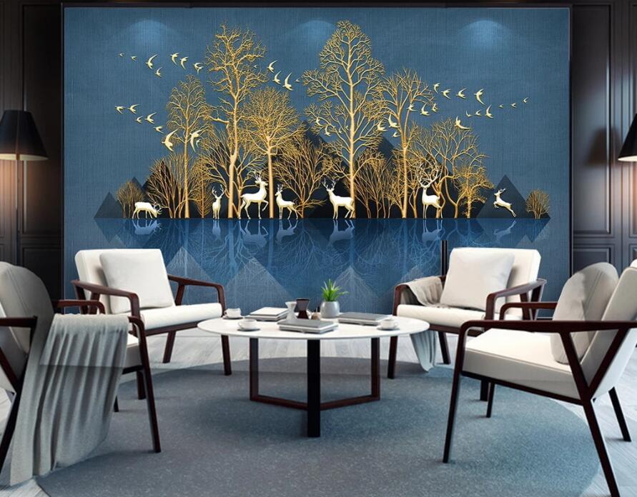 3D Golden Grove 1862 Wall Murals Wallpaper AJ Wallpaper 2