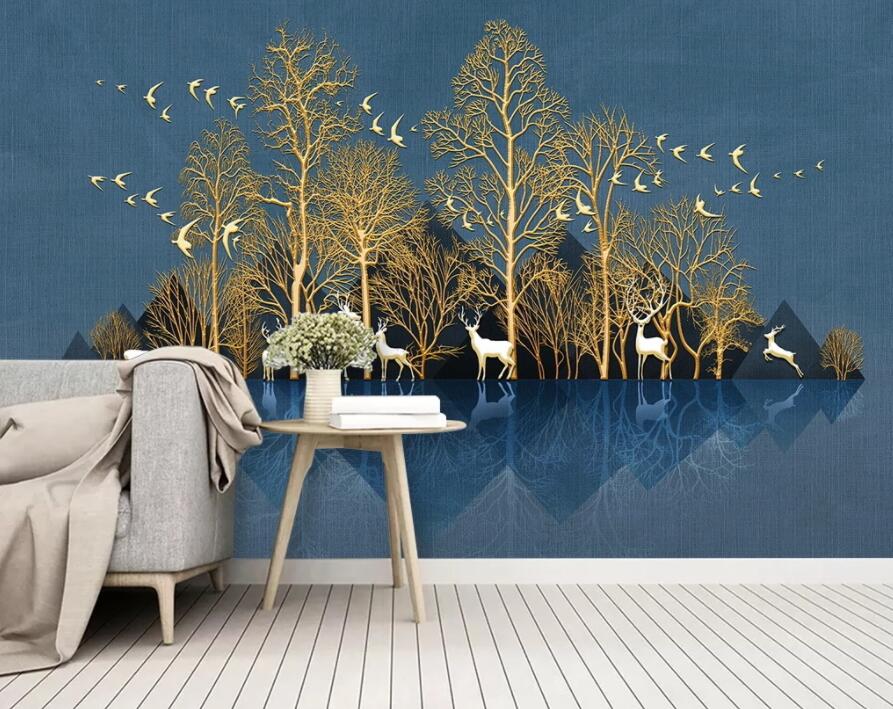 3D Golden Grove 1862 Wall Murals Wallpaper AJ Wallpaper 2