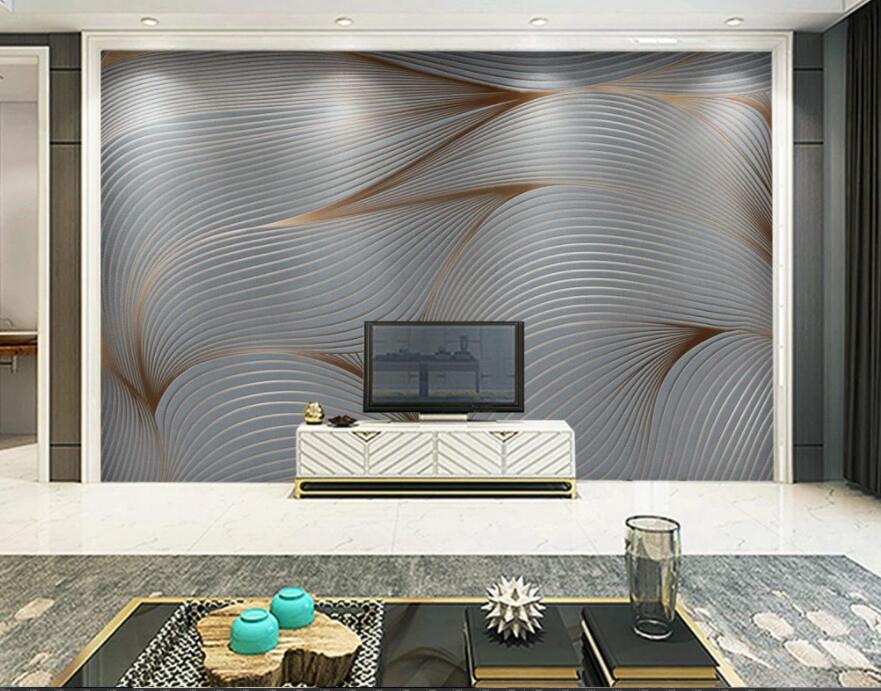 3D Geometric Lines 1364 Wall Murals Wallpaper AJ Wallpaper 2