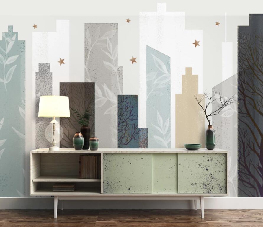 3D High Building 2016 Wall Murals Wallpaper AJ Wallpaper 2
