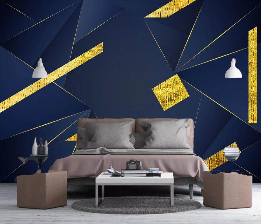3D Geometric Patterns 1887 Wall Murals Wallpaper AJ Wallpaper 2