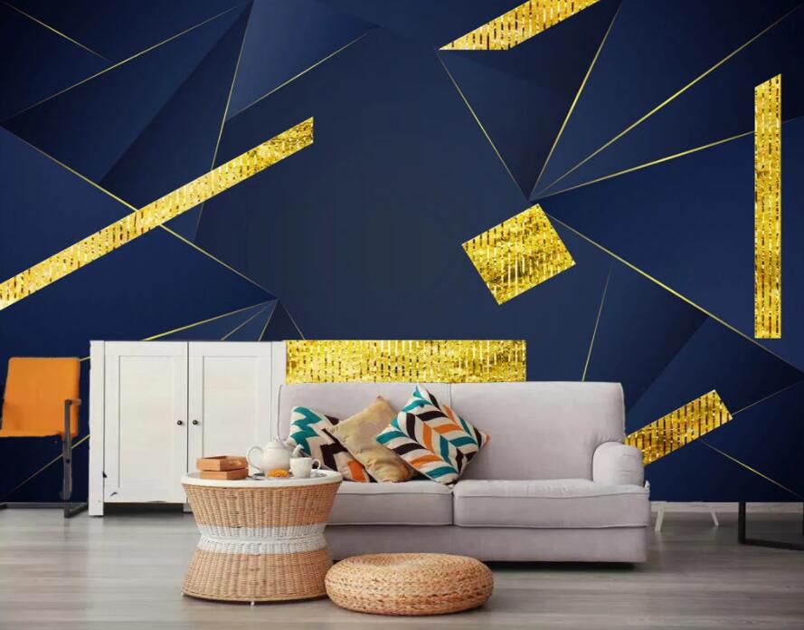 3D Geometric Patterns 1887 Wall Murals Wallpaper AJ Wallpaper 2