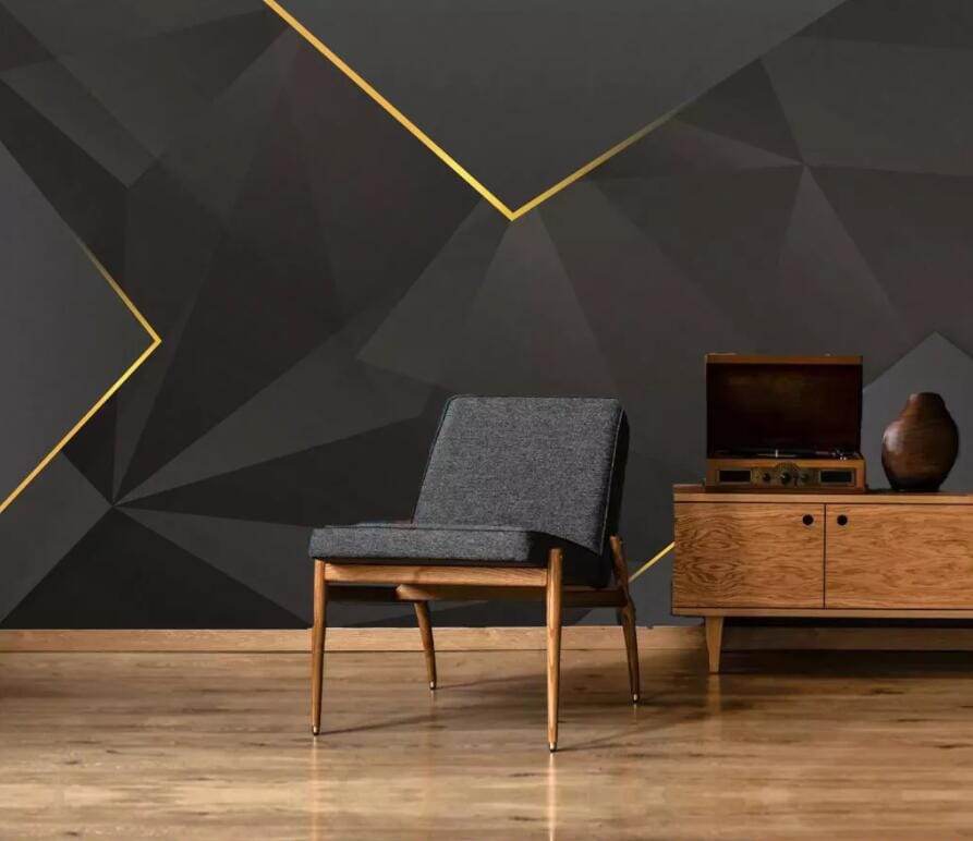 3D Minimalist Lines 2952 Wall Murals Wallpaper AJ Wallpaper 2