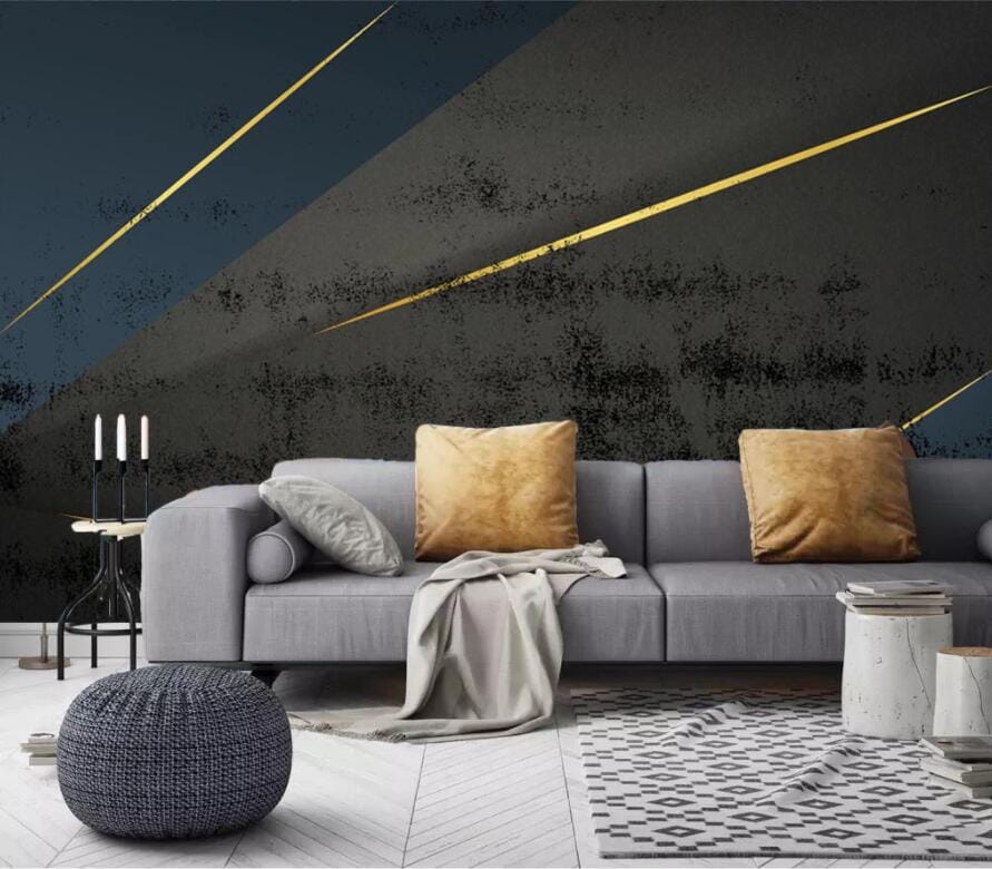 3D Minimalist Lines 2898 Wall Murals Wallpaper AJ Wallpaper 2