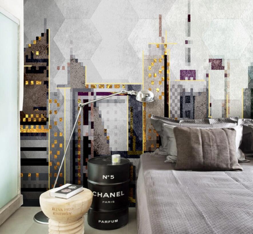 3D High Building 1525 Wall Murals Wallpaper AJ Wallpaper 2