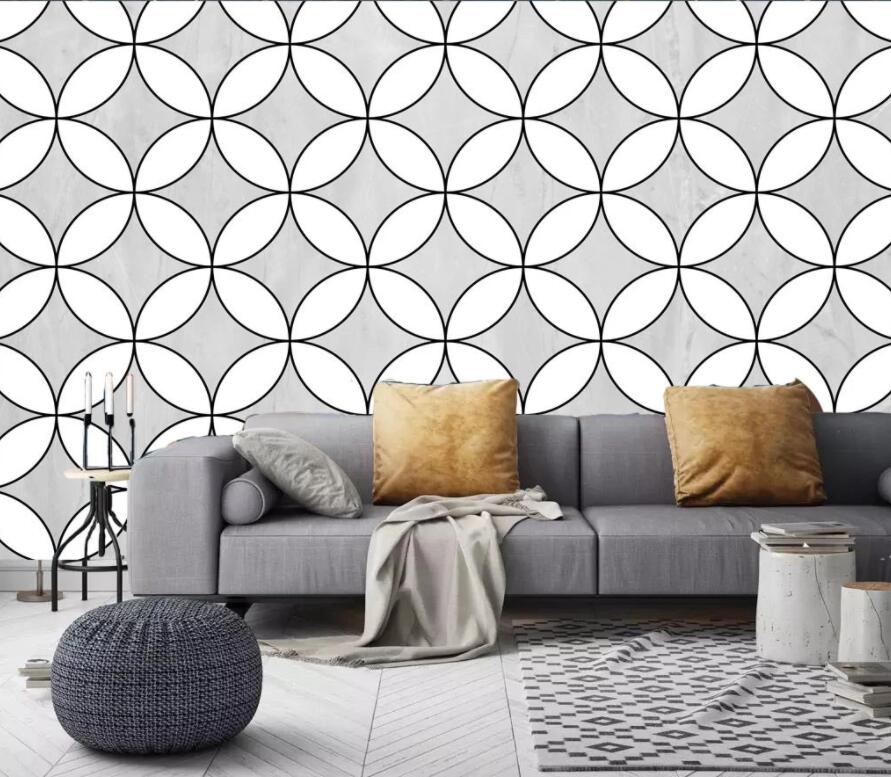 3D Pattern Patchwork 1953 Wall Murals Wallpaper AJ Wallpaper 2