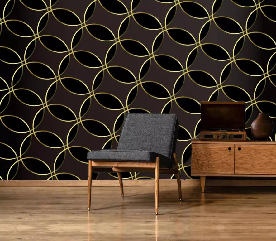 3D Golden Circle 1979 Wall Murals Wallpaper AJ Wallpaper 2