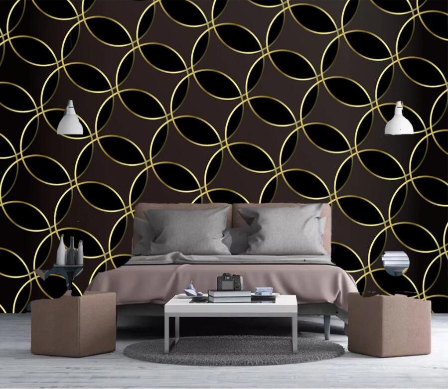 3D Golden Circle 1979 Wall Murals Wallpaper AJ Wallpaper 2