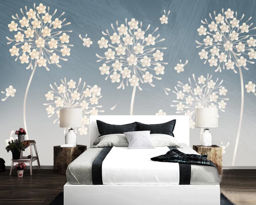 3D Dandelion 1902 Wall Murals Wallpaper AJ Wallpaper 2