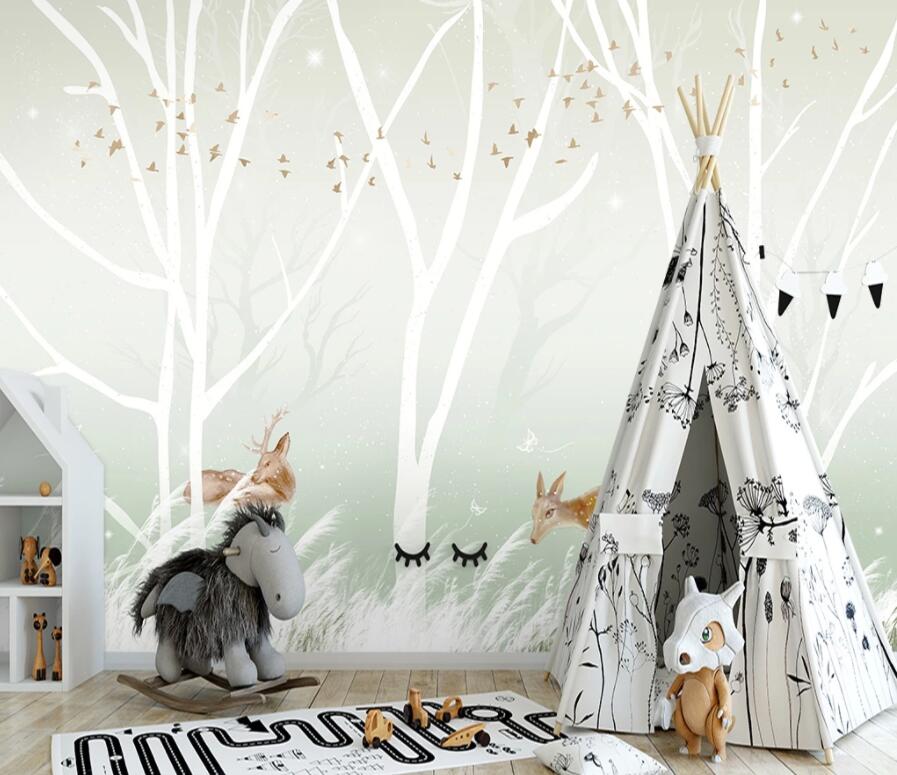 3D Grove 1439 Wall Murals Wallpaper AJ Wallpaper 2