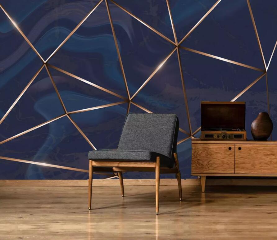 3D Geometric Patterns 1889 Wall Murals Wallpaper AJ Wallpaper 2