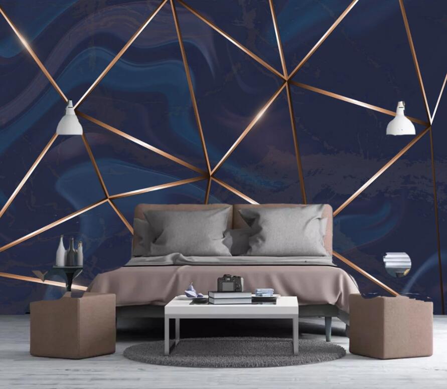 3D Geometric Patterns 1889 Wall Murals Wallpaper AJ Wallpaper 2